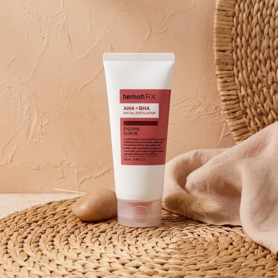 HEIMISH -  AHA + BHA Facial Exfoliator Enzyme Scrub 130ml