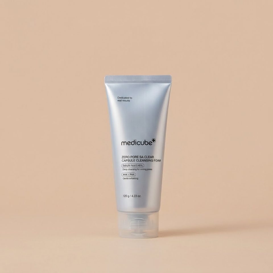 Medicube - Zero Pore SA Clear Capsule Cleansing Foam 120ml